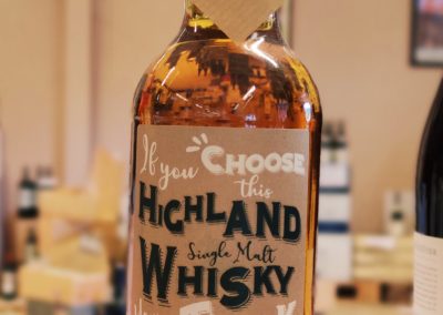 Whisky Highland Single Malt GHSV